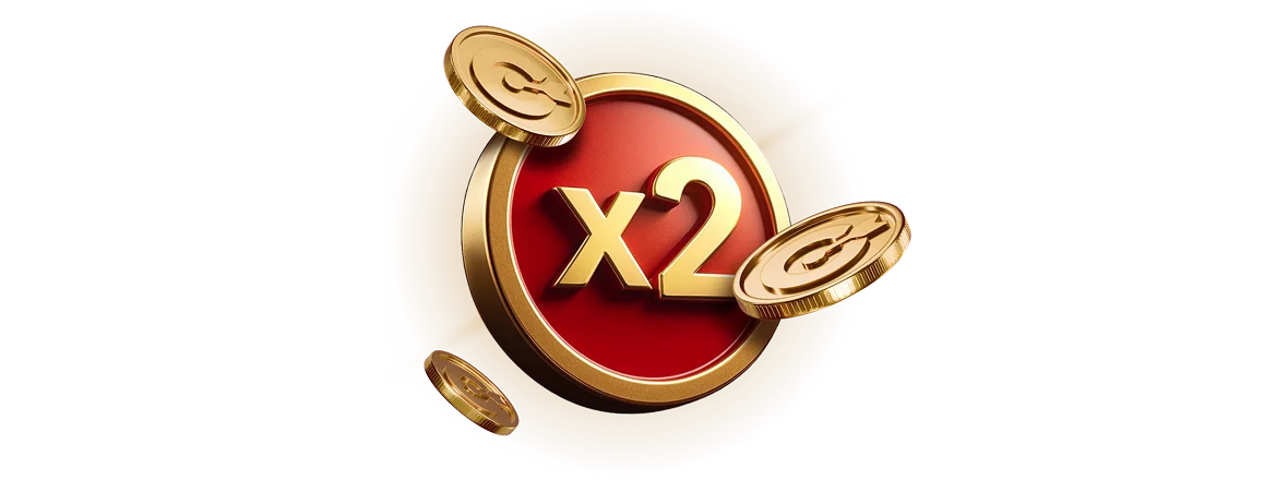 Двойные выигрыши каждый понедельник